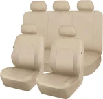 Flying Banner Car Covers Front Seats Rear Bench Polyester Solid Beige. Fixed Price $48.98.