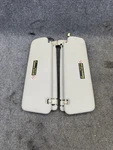 Audi Q7 07-09 Front Left & Right Shade Block Pair Beige. Fixed Price $110.00.