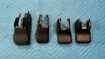 Oem Lexus GX460 Front Driver's Seat Track Cap Cover 4PC Set Black 2013-2019. Fixed Price $70.00.
