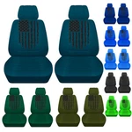 Front Seat Covers Fits Honda Cr-v Suv 2002 2003 2004 Tattered Flag. Fixed Price $73.59.