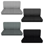 Rear Seat Covers Only Fits 1994 To 2004 Ford Mustang Coupe Convertible. Fixed Price $75.43.