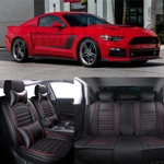 Ford Mustang Gt Focus 5-SEATS Car Covers Leather Front + Rear Cushion. Fixed Price $119.55.