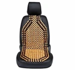 Zone Tech Car Wooden Beaded Seat Cover Cushion Double Strung Natural Color. Fixed Price $22.99.