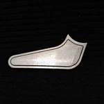 A1089130728 Mercedes W108 W109 W111 W114 Chrome Seat Trim Covering - Left. Fixed Price $59.84.