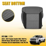 Front Driver Bottom Cloth Seat Cover Fit Toyota 2014 - 2021 Tundra Gray/black 2T. Fixed Price $66.49.