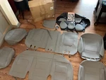 Coverado SCF015 Seat Covers Select 15-23 Ford F150 17-23 F250/350/450 Gray. Fixed Price $135.00.