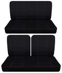 Front 50/50 Top And Solid Rear Bench Seat Covers Fits 1957 Mercury Monterey 2. Fixed Price $159.99.