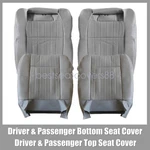 1994 1995 1996 Chevy Impala Ss Front Perforated Leather Seat Cover Med Gray. Fixed Price $90.99.