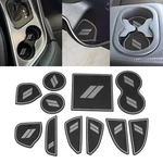 Cup Holder Door Pocket Center Liners Accessories For Challenger 2015-23 Gray. Fixed Price $18.89.
