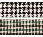 Porsche Pepita Cloth Houndstooth Fabric SMC-448-00 SMC44800--GBW. Fixed Price $198.26.