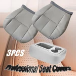 Both Side Bottom Leather Seat Cover & Jump Gray For 2007-2014 Chevy Tahoe. Fixed Price $63.79.