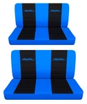Fits 1964 To 1967 Chevrolet Chevelle 4DOOR Front And Rear Bench Seat Covers. Fixed Price $159.99.