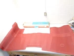 1967 1968 Chevrolet Nos Accessory Full Width Front Floor Mat Orig Gm Red #987379. Fixed Price $450.00.