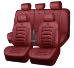 Car Pass 3D Foam Pu Leather Seat Covers, Universal Full Sets, Burgundy. Fixed Price $74.99.