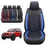 Aierxuan Jeep Wrangler Jk Jl Front Seat Covers Custom Fit 2/4 Door 2007-2025 .... Fixed Price $204.18.