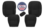 Leather Replacement Driver Passenger Seat Cover Black For 2002-2010 Lexus SC430. Fixed Price $703.90.