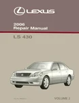2006 Lexus Ls 430 Shop Service Repair Manual Volume Only. Fixed Price $126.00.