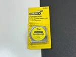 Stanley Usa 33-238 Metric Powerlock 3M X 1/2" Return Measuring Tape (nos). Fixed Price $24.99.