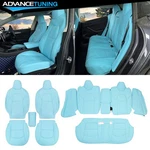 Fits 17-23 Tesla Model Covers Leather 5-SEAT Protector Cushion 12PCS Blue. Fixed Price $139.99.