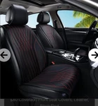 Coverado Seat Covers Front Set Universal Fit Black/red. Fixed Price $35.00.