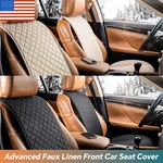 Front Seat Covers Durable Cloth Fabric Protector For Fiat 500 Pop/lounge/abarth. Fixed Price $28.98.