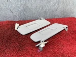 Bmw 2011-2016 F10 Left And Right Side Sun Visor Shade Panel Gray Set Oem 112K. Fixed Price $79.99.