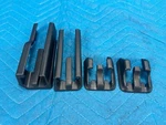Lexus LS500 Front Passenger's Seat Track Covers 4PC Set Black 2018 2019 2020 Oem. Fixed Price $25.00.