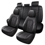 Mingbron Car Seat Full Set, Leather Cover, Black. Fixed Price $200.69.