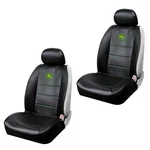 2 New John Deere Deluxe Vinyl Sideless Licensed Seat Cover With Head Rest (pair). Fixed Price $79.05.