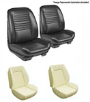 Sport Custom Made Seat Upholstery & Foam 1967 Chevrolet Chevelle Coupe. Fixed Price $1393.72.