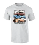 4 Iconic Models 1965-PRESENT Shelby Cobra Mustangs Vintage Car Short. Fixed Price $25.99.