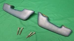 2 Used Aqua Blue Ford Fairlane Interior Door Pull / & Screws. Fixed Price $95.00.