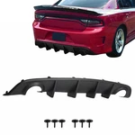 Matte Black Rear Diffuser Bumper Valance Lip Pp For Dodge Charger Srt 2015-2023. Fixed Price $72.74.