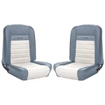 Tmi Premium Upholstery Pony Interior Mustang Fastback 65-66 Blue/ White Front.... Fixed Price $819.71.
