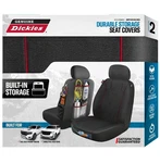 Dickies Seat Covers Bucket Black Red Universal 2 Pc Storage Pockets - Truck/suv. Fixed Price $29.99.