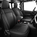 Coverado Seat Covers Fullset For Jeep Wrangler, Waterproof Automotive Truck. Fixed Price $140.47.
