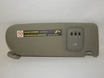 New Oem 1997-2003 Audi A8 Driver Left Sun Visor Shade Gray W/ Garage Door Opener. Fixed Price $199.99.
