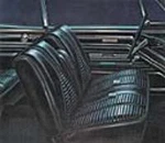 1967 Buick Skylark / Gs Front Bench & Rear Seat Covers Legendary. Fixed Price $739.95.