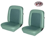 1968 Mustang Front Bucket Seat Upholstery- Turquoise Made By Tmi In Stock!!. Fixed Price $448.88.