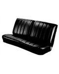 1966 Chevelle Coupe Front Bench / Rear Seat Upholstery Black Vinyl Made By Tmi. Fixed Price $902.99.