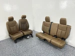 2013 Jeep Wrangler 4 Door Unlimited Front Rear Leather Seats Brown 907775. Fixed Price $1470.00.