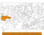 Gm Oem 14-19 Corvette Seats Tracks Driver Components-cushion Cover 22960471. Fixed Price $236.68.