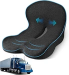 Truck Driver Seat Cushion Memory Foam Lumbar Back Support For Office Chair Car. Fixed Price $38.63.