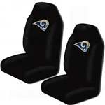 New Nfl La Los Angeles Rams 2 Front Universal Fit Car Truck Bucket Seat Covers. Fixed Price $58.14.