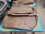 1971 Nova Dark Saddle Bucket Seat Covers Pui. Fixed Price $200.00.