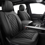 Mirozo Dodge Ram Seat Covers Full SET,5PCS Flat Back), Black. Fixed Price $197.65.
