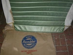 Amc Rambler Wagon Third Seat Upholstery Late 1960'S. Fixed Price $49.99.