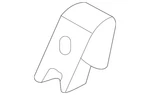 Genuine Audi Child Seat Bracket Cover 8T0-887-187-DS5. Fixed Price $17.79.