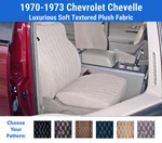 Scottsdale Seat Covers For 1970-1973 Chevrolet Chevelle. Fixed Price $205.00.