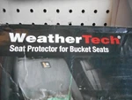 Weathertech Seat Protector SPB002CHBX. Fixed Price $135.00.